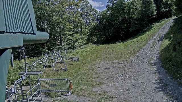 view from Sugarbush Castlerock Lift on 2026-08-29