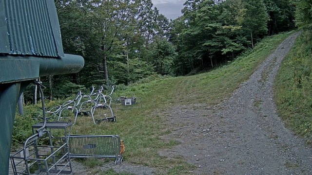 view from Sugarbush Castlerock Lift on 2026-08-30