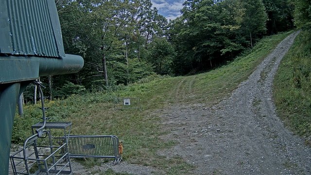 time-lapse frame, Sugarbush Castlerock Lift webcam