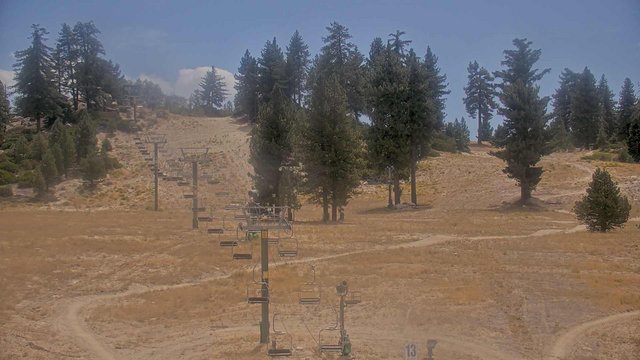 view from Snow Valley Base Cam on 2026-08-28