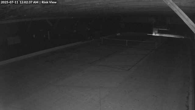 time-lapse frame, Inlet Fern Park Rink webcam