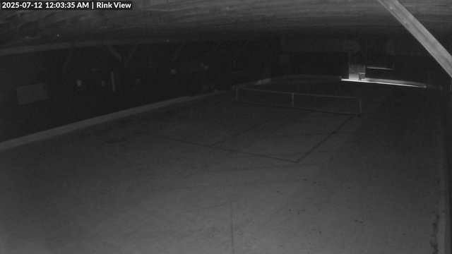 time-lapse frame, Inlet Fern Park Rink webcam
