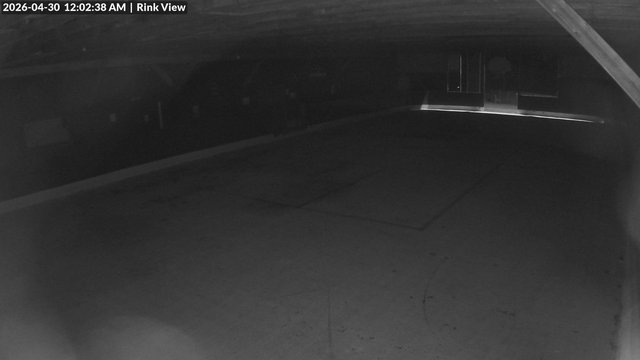 time-lapse frame, Inlet Fern Park Rink webcam