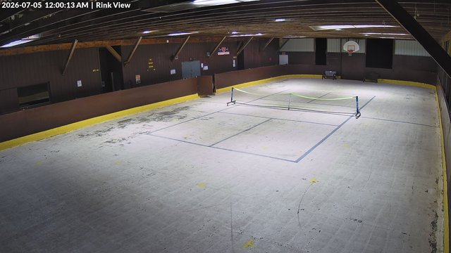time-lapse frame, Inlet Fern Park Rink webcam