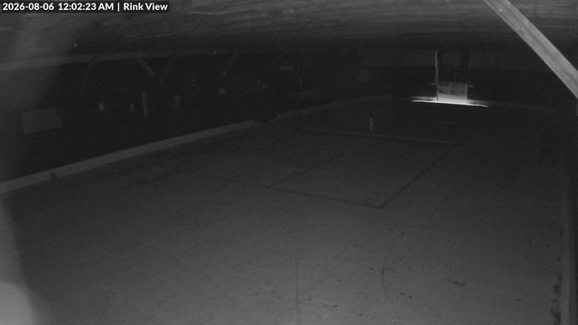 time-lapse frame, Inlet Fern Park Rink webcam