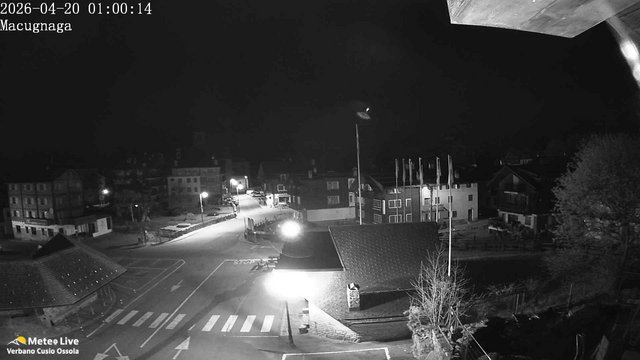 time-lapse frame, Macugnaga webcam