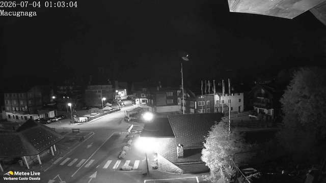 time-lapse frame, Macugnaga webcam