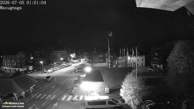 time-lapse frame, Macugnaga webcam