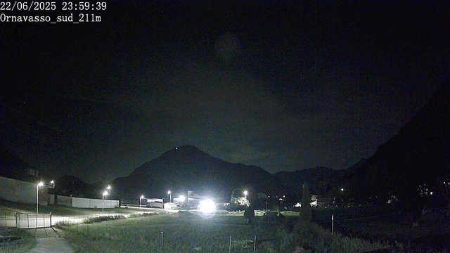 time-lapse frame, Ornavasso sud webcam