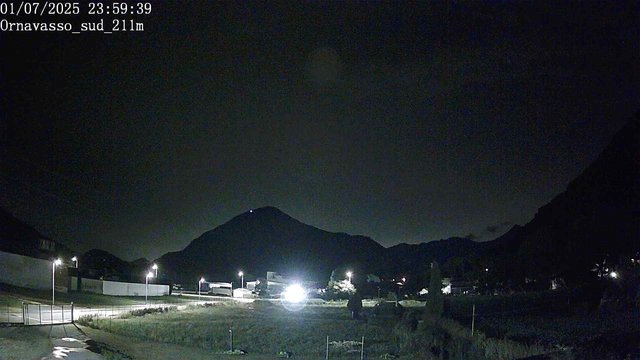 time-lapse frame, Ornavasso sud webcam