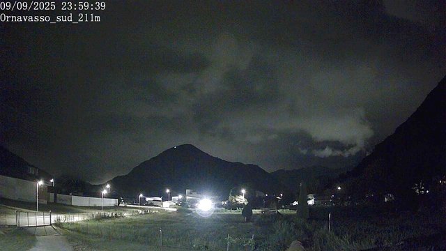 time-lapse frame, Ornavasso sud webcam
