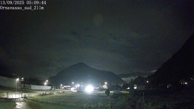 time-lapse frame, Ornavasso sud webcam