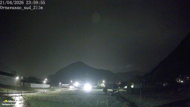 time-lapse frame, Ornavasso sud webcam