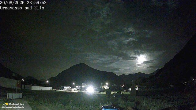 time-lapse frame, Ornavasso sud webcam