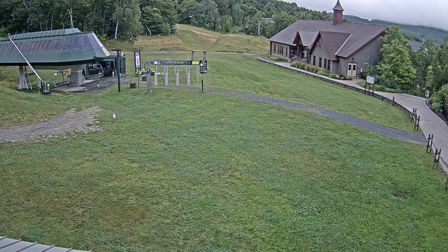view from Sugarbush Gate House Lift on 2026-08-23