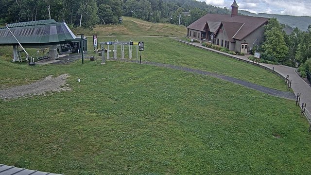 view from Sugarbush Gate House Lift on 2026-08-25