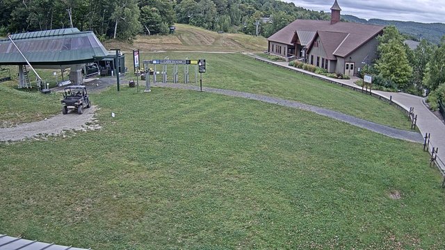 view from Sugarbush Gate House Lift on 2026-09-02