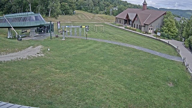 time-lapse frame, Sugarbush Gate House Lift webcam