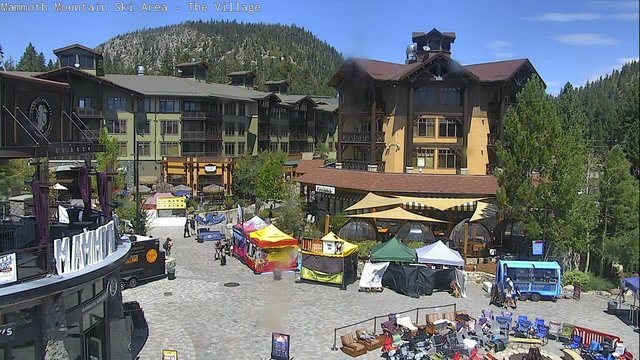 view from Mammoth Village on 2026-08-22