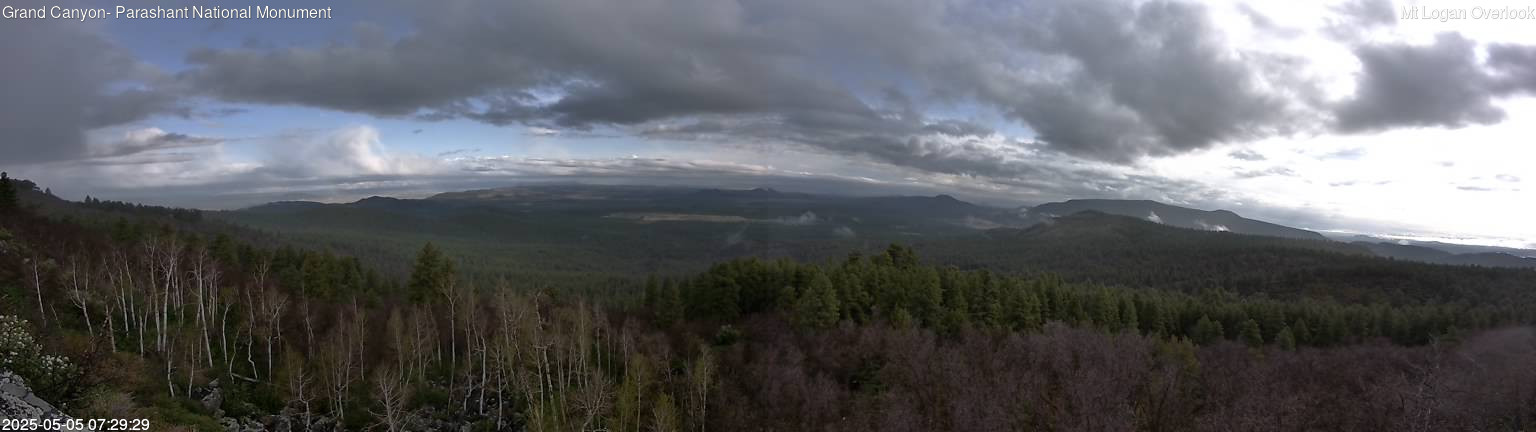 time-lapse frame, Mt Logan webcam