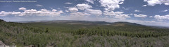 view from Mt Logan on 2025-06-30
