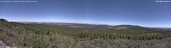 view from Mt Logan on 2025-08-11