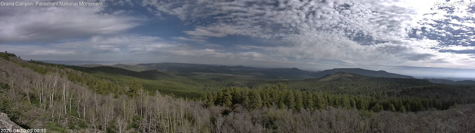 time-lapse frame, Mt Logan webcam