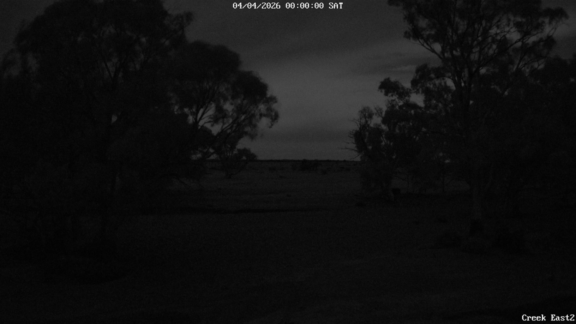 time-lapse frame, CreekCam East webcam