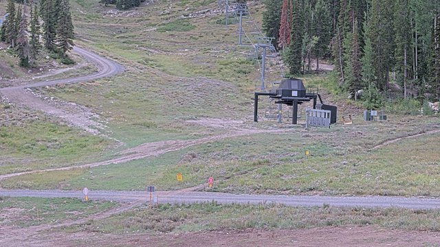 view from Solitude Powderhorn II Lift Line on 2026-09-01