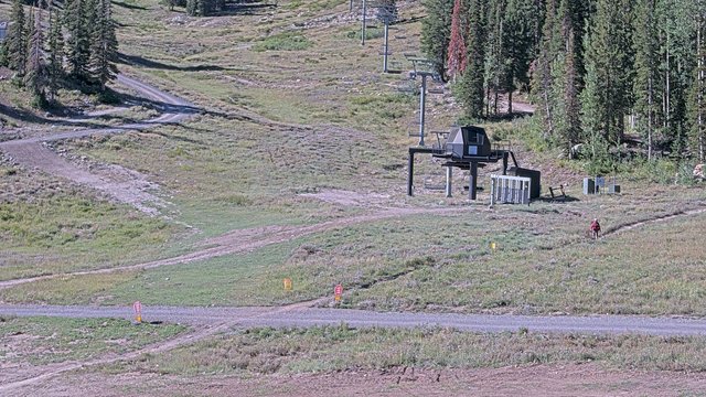 view from Solitude Powderhorn II Lift Line on 2026-09-04