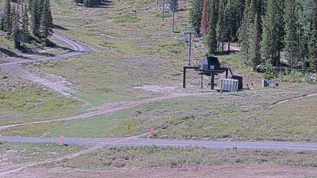 view from Solitude Powderhorn II Lift Line on 2026-09-04
