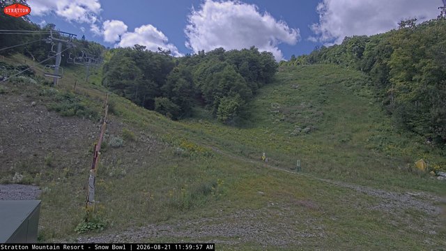 view from Stratton Snow Bowl on 2026-08-21
