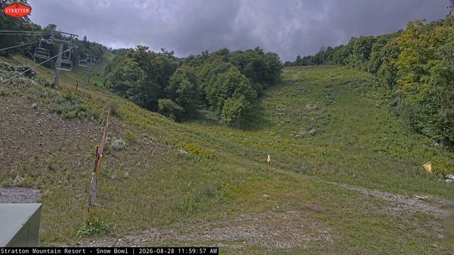 view from Stratton Snow Bowl on 2026-08-28