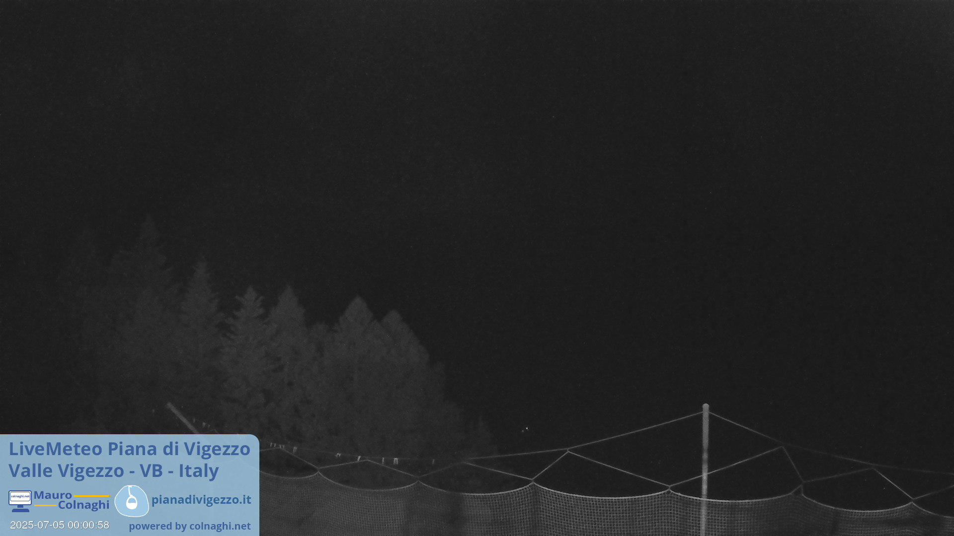 time-lapse frame, Piana Di Vigezzo 3 webcam