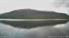 view from Lesjaskogsvatnet on 2025-06-18