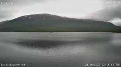 view from Lesjaskogsvatnet on 2025-06-24