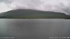 view from Lesjaskogsvatnet on 2025-06-29