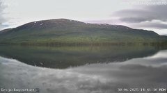view from Lesjaskogsvatnet on 2025-06-30