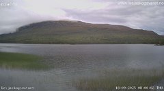 view from Lesjaskogsvatnet on 2025-09-18