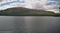 view from Lesjaskogsvatnet on 2026-06-08