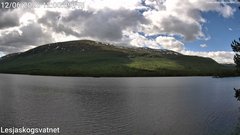 view from Lesjaskogsvatnet on 2026-06-12