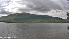 view from Lesjaskogsvatnet on 2026-06-19