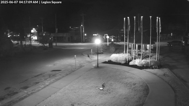 time-lapse frame, Inlet Legion Square webcam