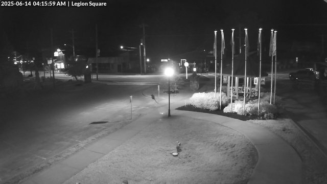 time-lapse frame, Inlet Legion Square webcam