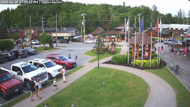 time-lapse frame, Inlet Legion Square webcam