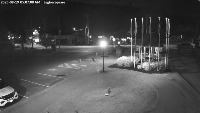time-lapse frame, Inlet Legion Square webcam