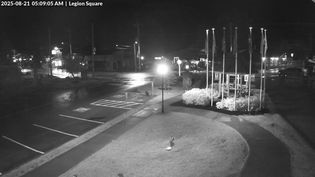 time-lapse frame, Inlet Legion Square webcam