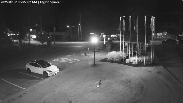 time-lapse frame, Inlet Legion Square webcam