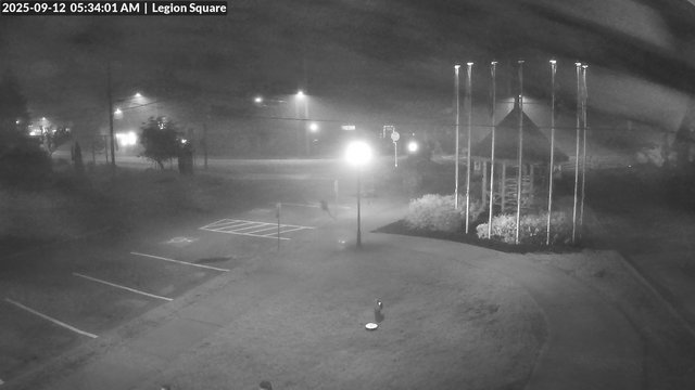 time-lapse frame, Inlet Legion Square webcam