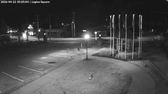 time-lapse frame, Inlet Legion Square webcam